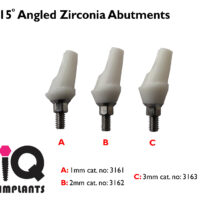 Angled Zirconia Abutment 15 1 3mm 11