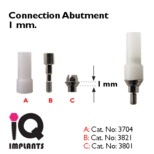 Connection Abutment - IQ Implants ltd