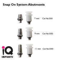 Snap On System Abutments 1 2 3