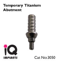 Temporary Titanium abutment