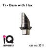 Ti Base with hex 3511.