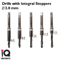 Drill with integral stopper 2.0 LOGO