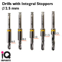 Drill with integral stopper 2.5 LOGO