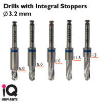 Drill with integral stopper 3.2 LOGO