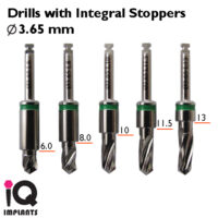 Drill with integral stopper 3.65 LOGO