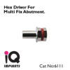 Hex driver for Multi Fix Abutment LOGO