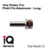 Hex driver for Multi Fix Abutment long