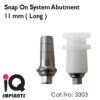 Snap OnAbutment NEW 11mm