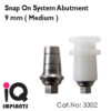 Snap OnAbutment NEW 9mm